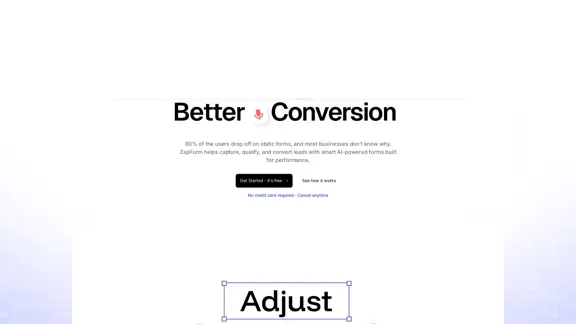ZapForm - Formulario más inteligente, mejor conversión