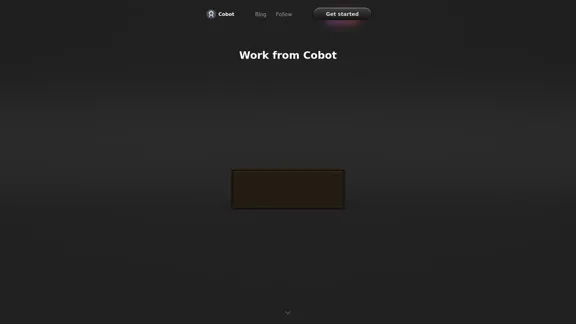 Cobot - メインフレームによって作られた