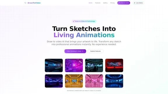 Zeichnen zu Video KI - Sketch Animation Generator