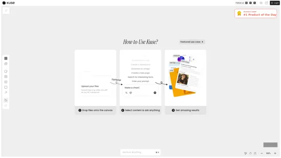 Kuse AI - A comprehensive AI platform for insights and actions.