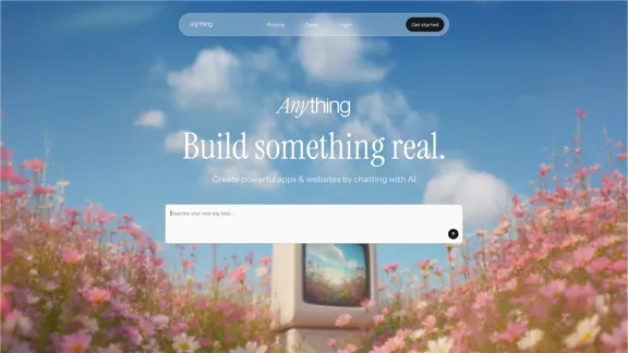 Anything - AI application creator