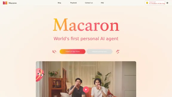 Macaron AI - The First Personal AI Agent in the World
