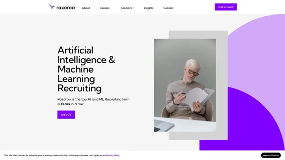 Razoroo - Principal empresa de recrutamento em IA e ML