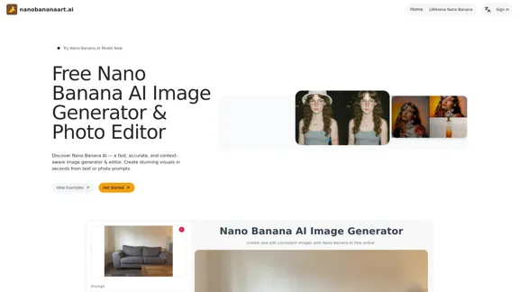Nano Banana AI - Générer et modifier des images avec du texte