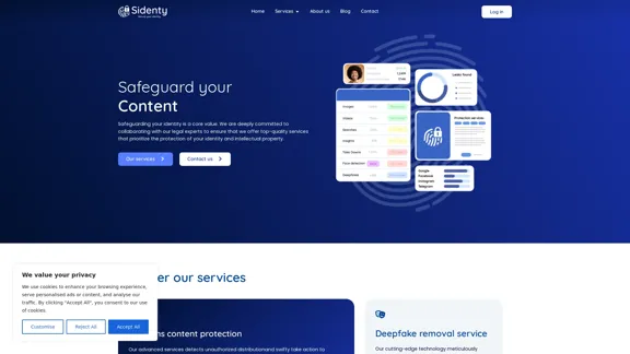 Sidenty - Sichern Sie Ihre digitale Identität durch Fachleute