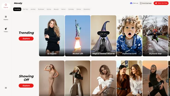 Movely - Free AI Video Maker & Online Photo Editor