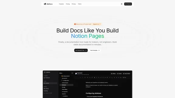 NoDocs - Construtor de Documentação Sem Código