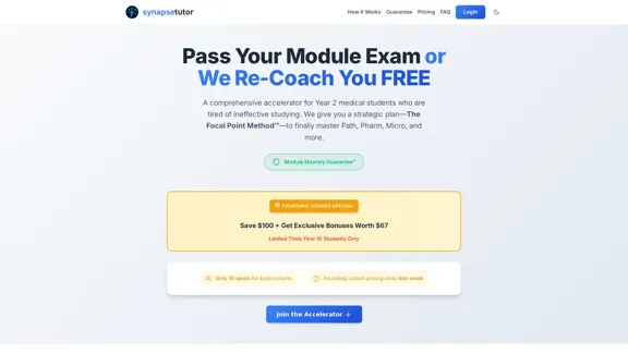 Garantie de Maîtrise des Modules™ - Réussissez votre examen de module ou nous vous re-coachons GRATUITEMENT