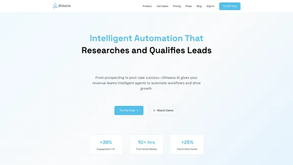 Dhisana AI - Smart Automation for Revenue Teams