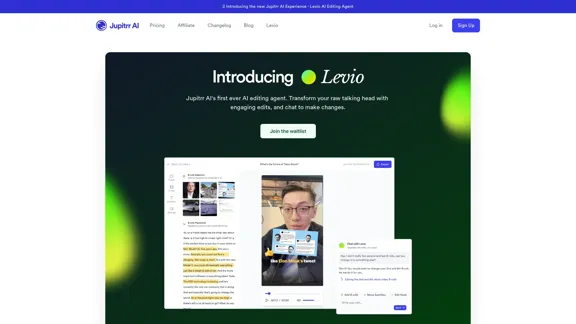 Levio - AI Video Editing Assistant