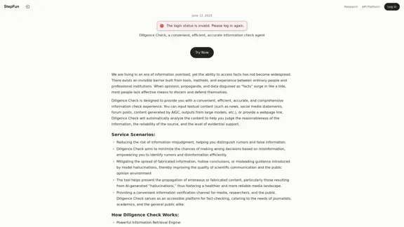 Verificação de Diligência - Stepfun