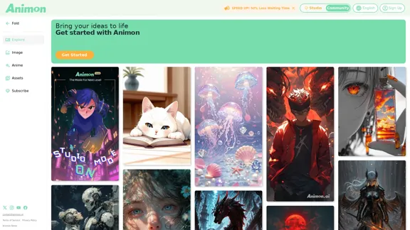 Free AI Image to Video: Convert Image to Anime Video, AI Video Generator tools - Animon