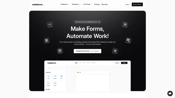 MakeForms - Comprehensive No-Code Form Builder and Automation Tool