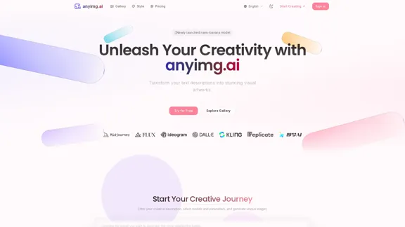 anyimg.ai - Crie Imagens Impressionantes com IA