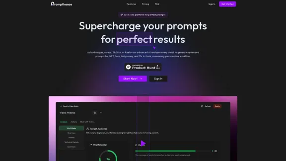 Prompthance - Convert your image into a well-structured JSON prompt in seconds. Prompthance - Convert your image into a well-structured JSON prompt in seconds.