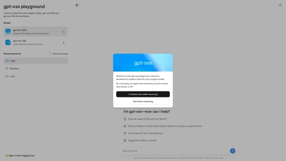 gpt-oss - Open-source AI language model accessible to all