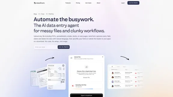 AutoForm - O Agente de Entrada de Dados com IA