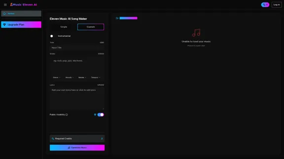 Música Eleven AI - Gerador de Canções Eleven Music AI Música Eleven AI - Gerador de Canções Eleven Music AI