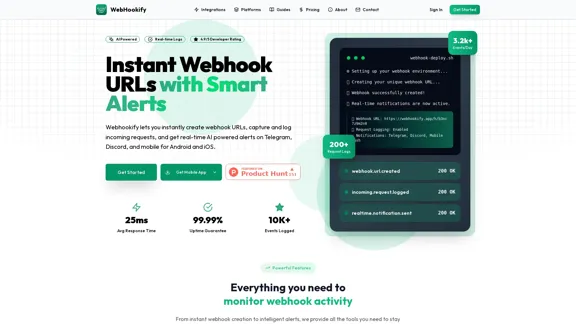 Webhookify - Упростите свои интеграции вебхуков - Webhookify | Webhookify