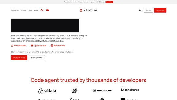 Refact.ai - Agente de IA para Programación
