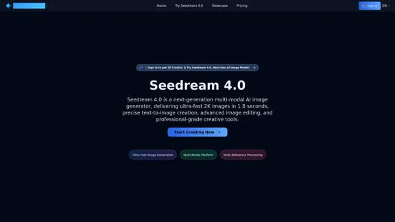 Seedream 4.0 - Générateur et éditeur d'images AI en ligne gratuit