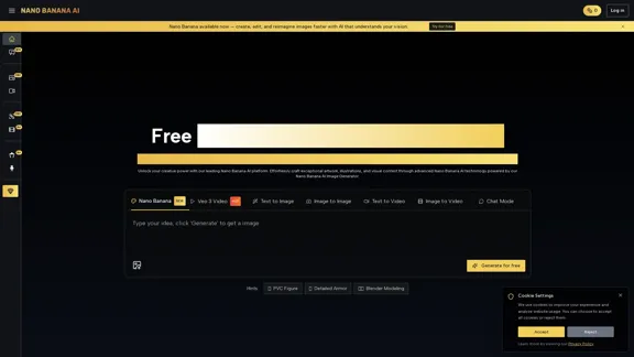 Nano Banana AI Image Creator & Editor Gratuit 2025 - BananaImg.AI