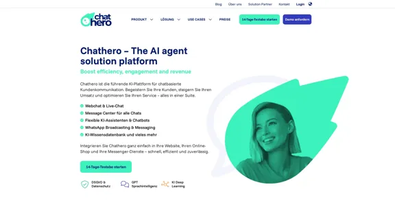 Chathero - Plataforma de IA para marketing, ventas y servicio al cliente