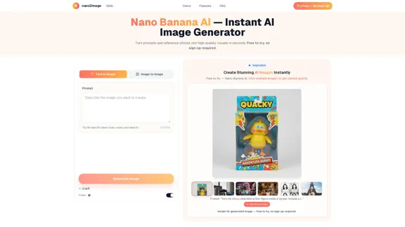 Nano Banana - Générateur et éditeur d'images IA
