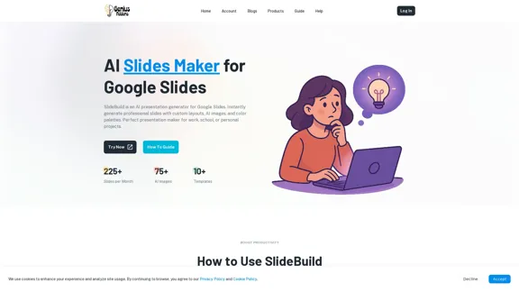 SlideBuild - AI Presentation Creator for Google Slides