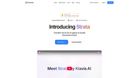 Klavis AI - Open source MCP integration layers for dependable AI tool utilization.