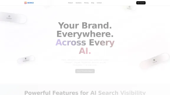 SEORCE - AI Search Visibility Platform
