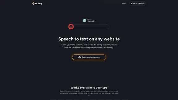 BlabbyAI - Easy conversion of speech to text