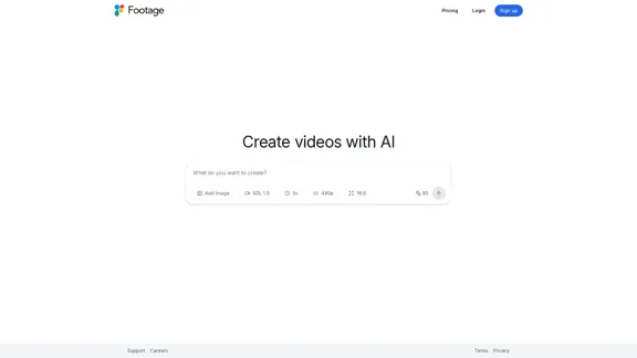 Footage - Easy AI Video Creation