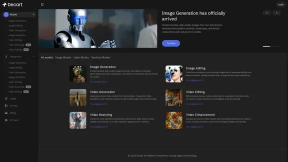 Decart Vision Platform - Creativity without delay