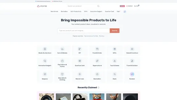 Anycrap - 無限の製品の店