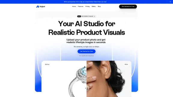 Adject – AI Product Photoshoots Instantly