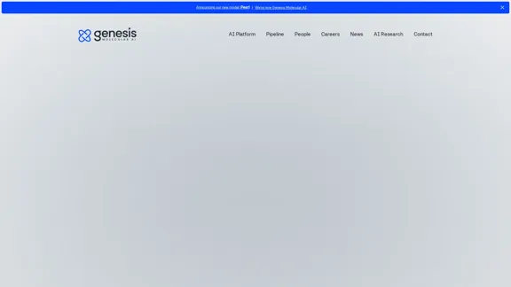 Genesis Molecular AI - Unlocking challenging protein targets for new medicines