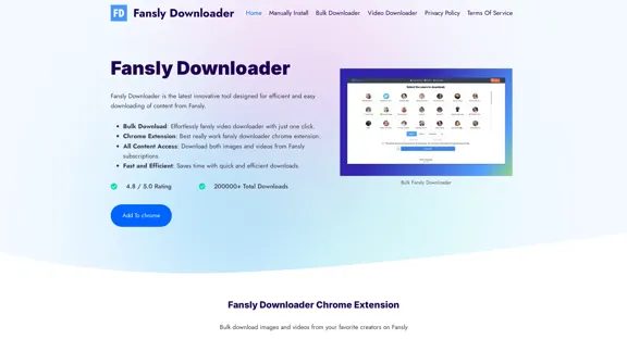 Fansly Downloader - Download Images and Videos in Bulk