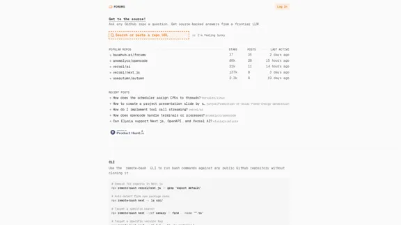 Forums - Access the source!