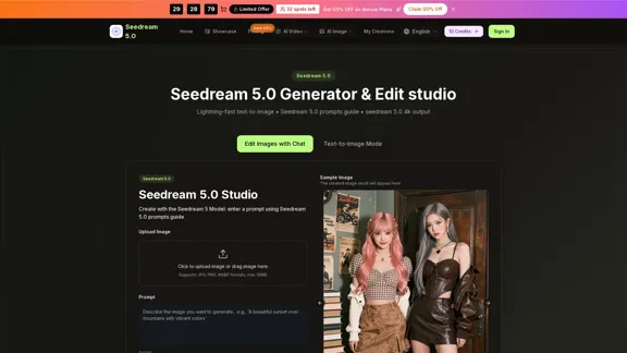 Seedream 5.0 | Gerador e Editor de Imagens AI Seedream 5.0 #1