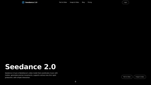 Seedance 2.0 AI Generator - Create Content Online for Free