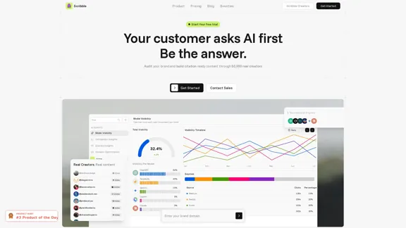 Scribble | Monitoreo y construcción de visibilidad de IA
